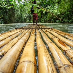 White River Bamboo Rafting
