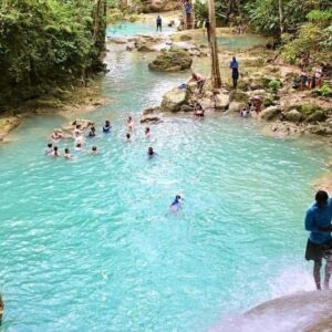 Island Gully Fall (Blue Hole)