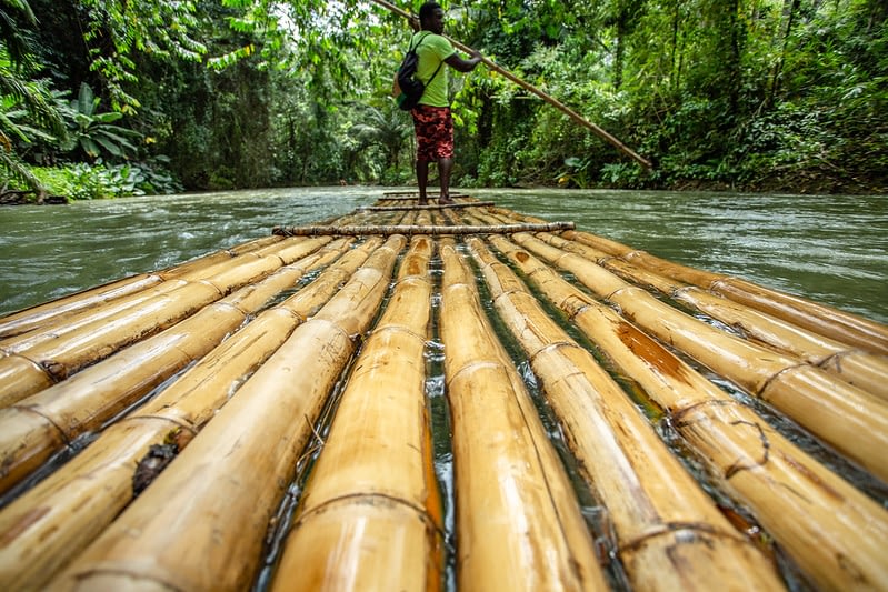 White River Bamboo Rafting