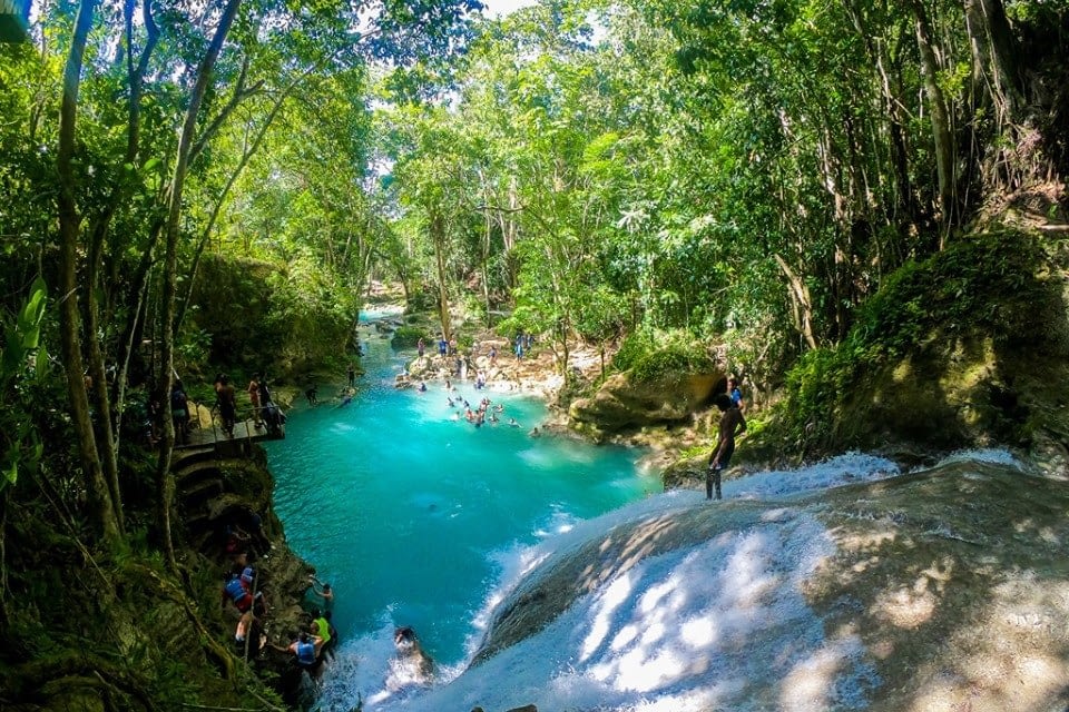 Island Gully Fall (Blue Hole)